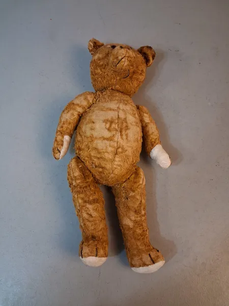 Äldre Nalle. Uppstoppad, Nallebjörn.