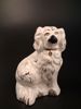 2 Hemvändar hundar, spishundar, Beswick England.