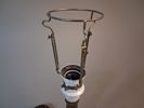 Bordslampa, koppar, Jugend, sekelskiftet 1900.