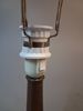 Bordslampa, koppar, Jugend, sekelskiftet 1900.