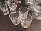 Diverse spritglas.