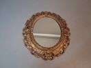 Spegel. Oval form. Samtida, Plast.