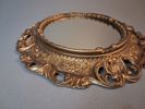 Spegel. Oval form. Samtida, Plast.