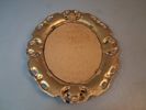 Spegel. Oval form. Samtida, Plast.