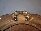 Spegel. Oval form. Samtida, Plast.
