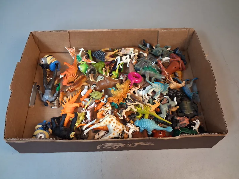 Diverse leksaker. Figurer m.m.