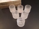 TAPIO WIRKKALA. 12 Snapsglas, "Ultima Thule", Iittala.