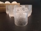 TAPIO WIRKKALA. 12 Snapsglas, "Ultima Thule", Iittala.