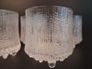 TAPIO WIRKKALA. 5 Större Whiskyglas, "Ultima Thule", Iittala.