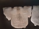 TAPIO WIRKKALA. 9 Mindre Whiskyglas, "Ultima Thule", Iittala.