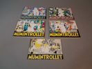 TOVE JANSSON. Mumintrollet Nr: 1, 2, 3 & 4 tryckta 1989 & nr 14 tryckt 1971.