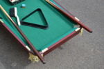 Biljardbord. Miniatyr, 2000-talet.