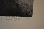 LARS BJERTNER. Reproduktion, "Manhattan", signerad, daterad -83 & numrerad 3/390.