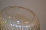 Taklampa. Teak & glas, 1950/60-talet.