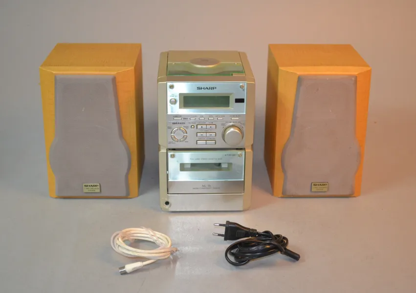 Stereo. Sharp, XL-20.