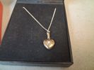 2 Halsband, ring & armband. silver, 18,4gram.