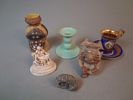 Diverse. Bl.a Ljusstake Upsala Ekeby, vas Mabe m.m.