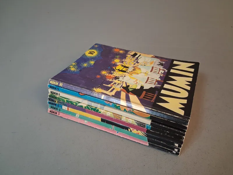 TOVE JANSSON. Mumin Nr 3-10, 1978-1981.