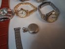 Diverse armbandsur/klockor. Bl.a Trissot, Certina, Revue m.m.