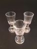 GÖRAN WÄRFF. 3 Snapsglas, "Rustica", Pukeberg.