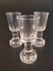 GÖRAN WÄRFF. 3 Snapsglas, "Rustica", Pukeberg.
