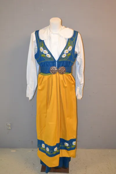 Sverigedräkten. 1900-Talet, storlek okänd.