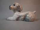 Figurin, hund "Pudel", Goebel, Tyskland.