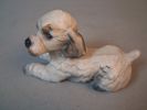 Figurin, hund "Pudel", Goebel, Tyskland.