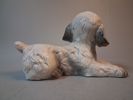Figurin, hund "Pudel", Goebel, Tyskland.