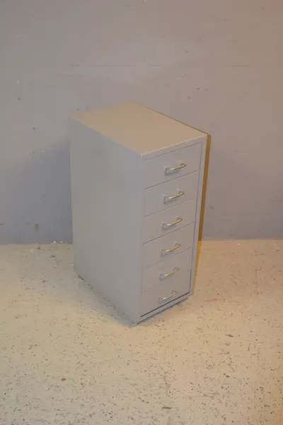 Lådhurts. Metall, IKEA, 6-lådor.