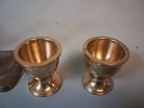 Diverse. Bl.a Malm, nysilver fat med gravyr m.m.