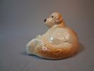 Figurin, keramik, JIE, Hund, "Golden Retriver", Maria Ericsson. 