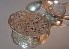 3 Skedar, "Rosen", silver, 48,3gram.