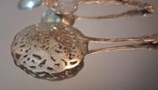 3 Skedar, "Rosen", silver, 48,3gram.