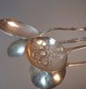 3 Skedar, "Rosen", silver, 48,3gram.