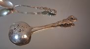 3 Skedar, "Rosen", silver, 48,3gram.