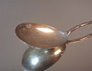 3 Skedar, "Rosen", silver, 48,3gram.