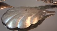 2 Skedar & 1 söndrig sked. Silver, 55gram.