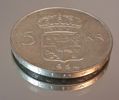 2 Stycken 5 kronor. silver, 1952 & 1954.
