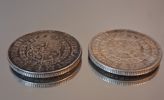 2 Stycken 2 kronor. silver, 1939 & 1940.