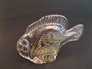Glas skulptur, fisk, Reijmyre,