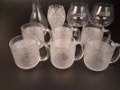 Diverse glas. Bl.a Ölglas 0,5 Liter.