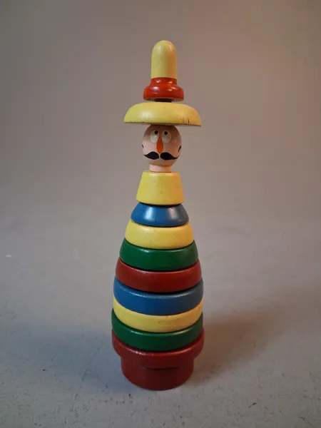 Brio, Plockleksak i trä, 1950-tal. "Mexi".
