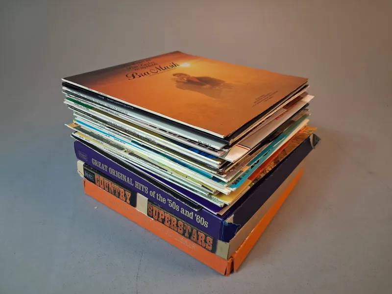 Diverse vinylskivor/LP.