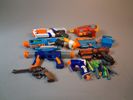 Diverse leksaker. Bl.a nerf. mfl.