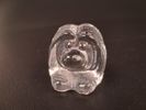 Diverse glasskulpturer. Bl.a Bergdala troll.