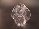 Diverse glasskulpturer. Bl.a Bergdala troll.