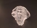 Diverse glasskulpturer. Bl.a Bergdala troll.