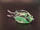 Diverse glasskulpturer. Bl.a Bergdala troll.