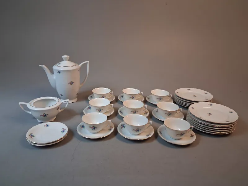 Kaffeservis, Tjeckisk.
